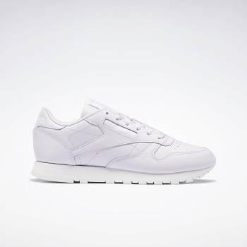 Reebok Classic Kožené Fialove - Damske Tenisky